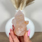 Rose Quartz Crystal Carving (28e)