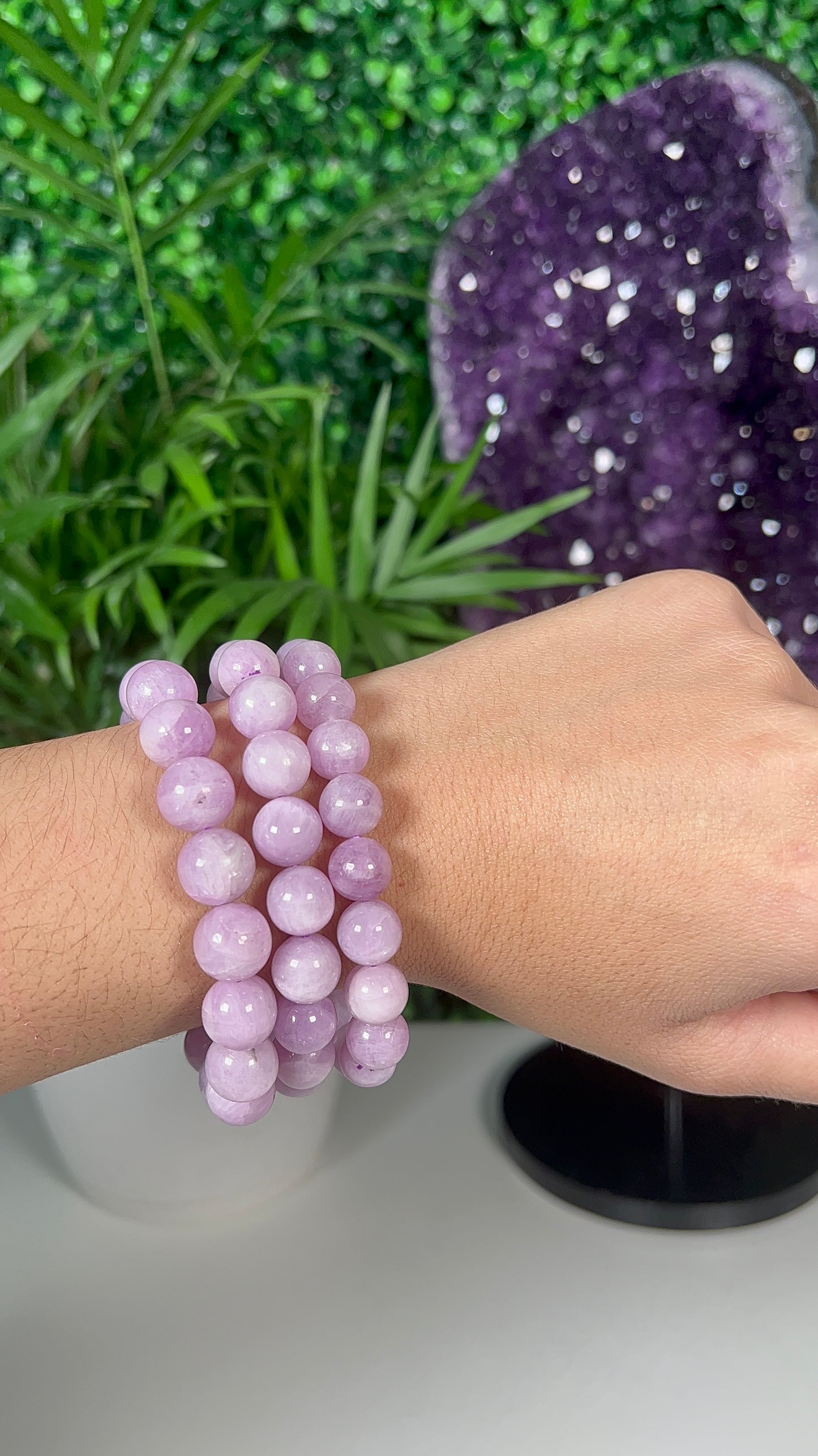 High Quality Kunzite Beaded Bracelet