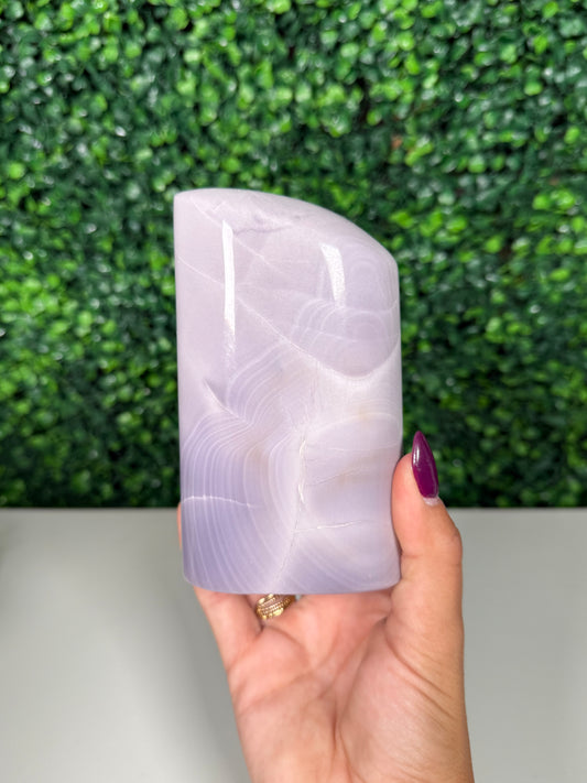 Lavender Fluorite Freeform (125e)