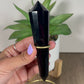 Imperfect Black Obsidian Vogel on a Stand (43e)