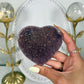 Rainbow Amethyst Heart (68)
