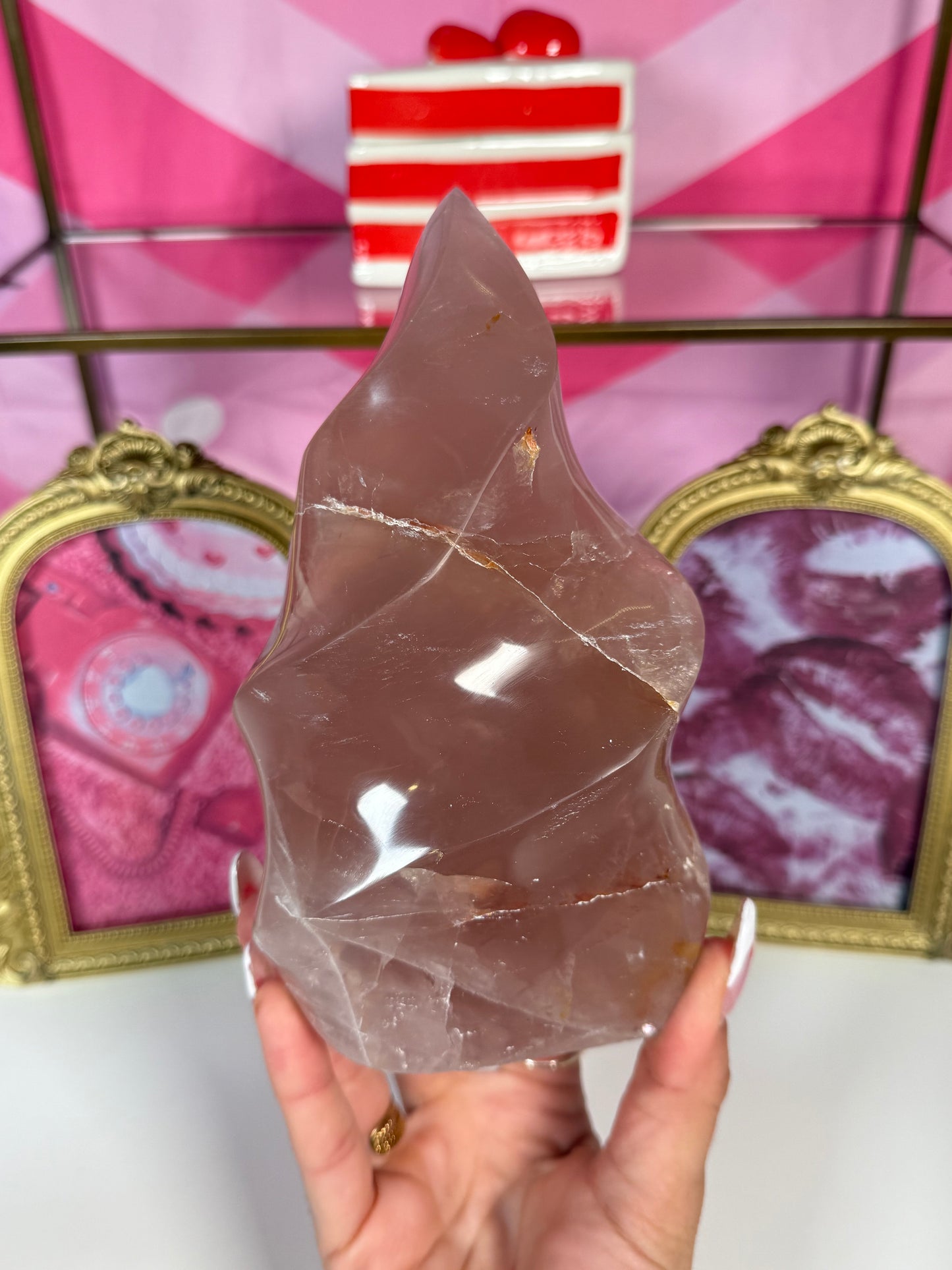 Rose Quartz Flame (106a)