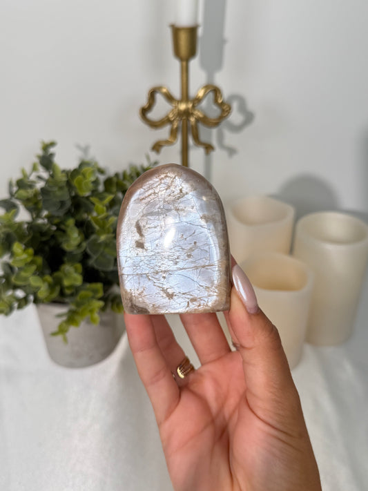 Peach Moonstone Freeform (14n)