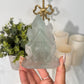 Yttrium Fluorite Cottage Carving (67w)