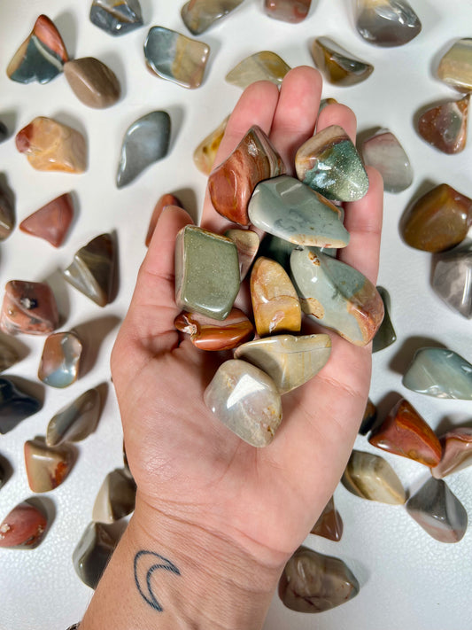 Polychrome Jasper Tumble