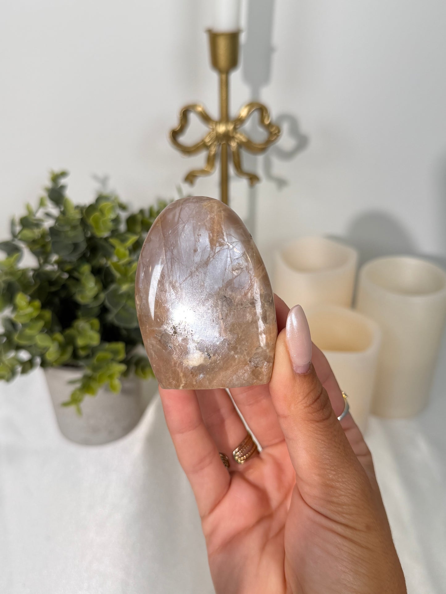Peach Moonstone Freeform (11d)