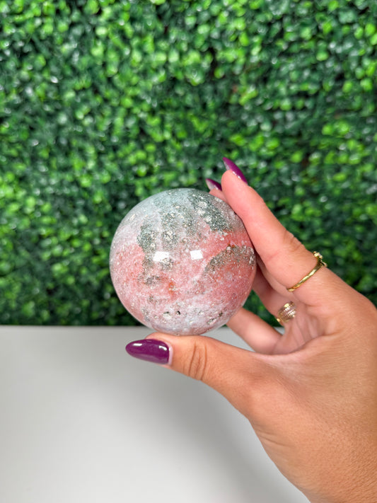 Sea Jasper Sphere (47c)