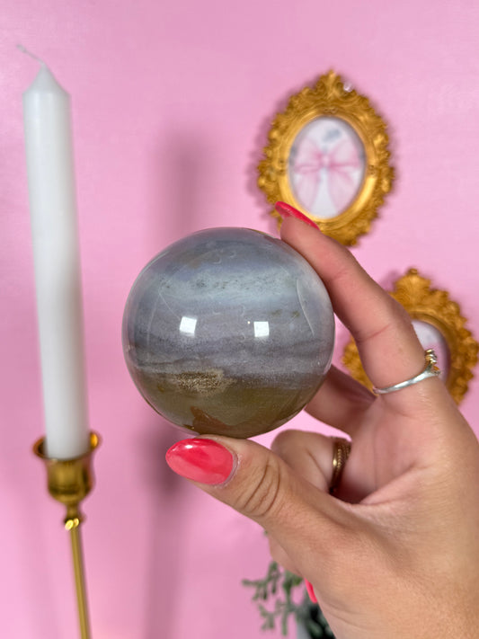 Sea Jasper Sphere (34o)