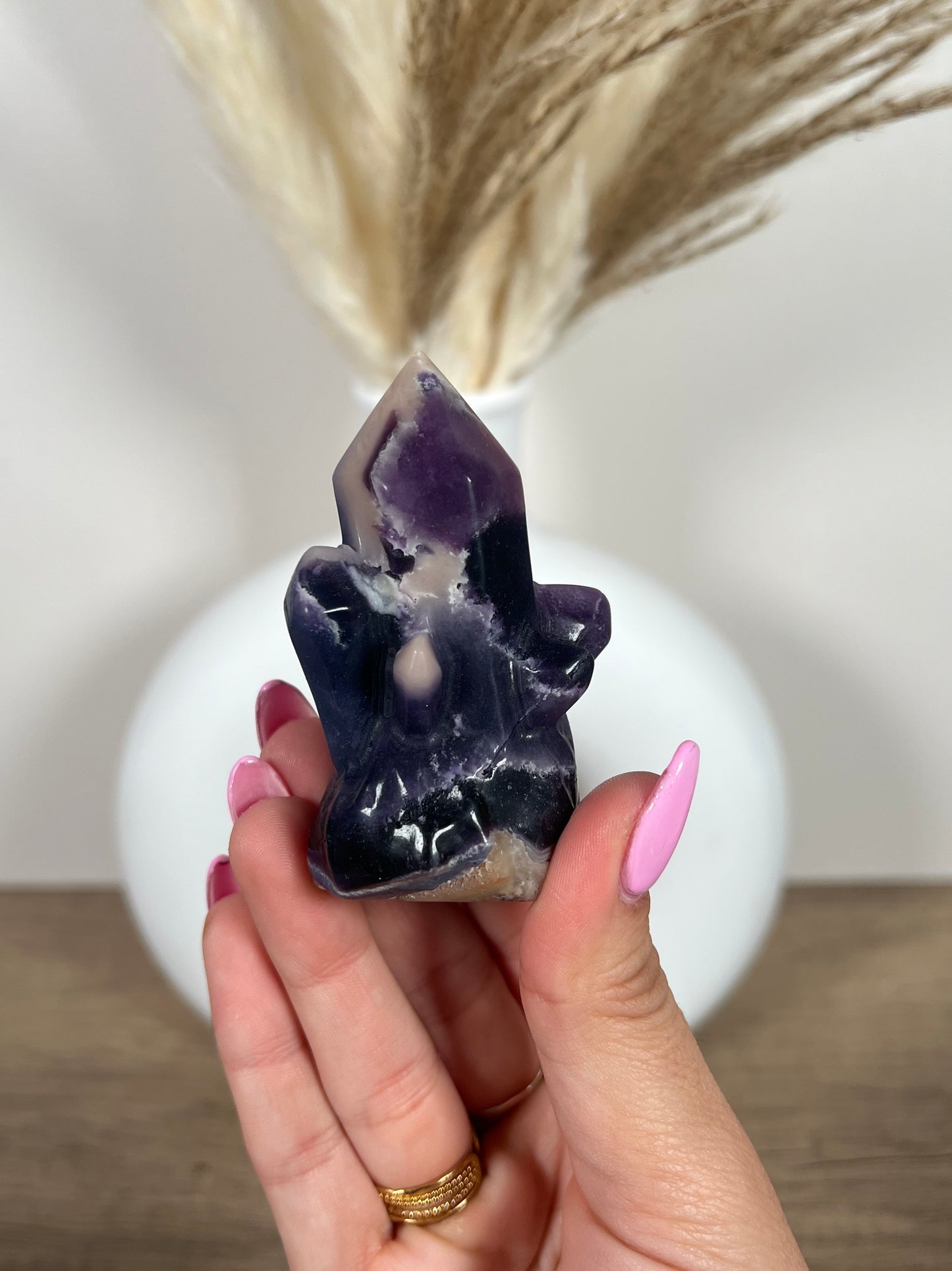 Fluorite Crystal Carving (26h)