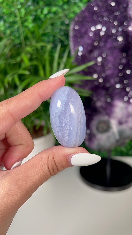 Blue Lace Agate Shiva (56)