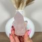 Rose Quartz Crystal Carving (28f)