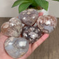 Intuitively Chosen Flower Agate Heart