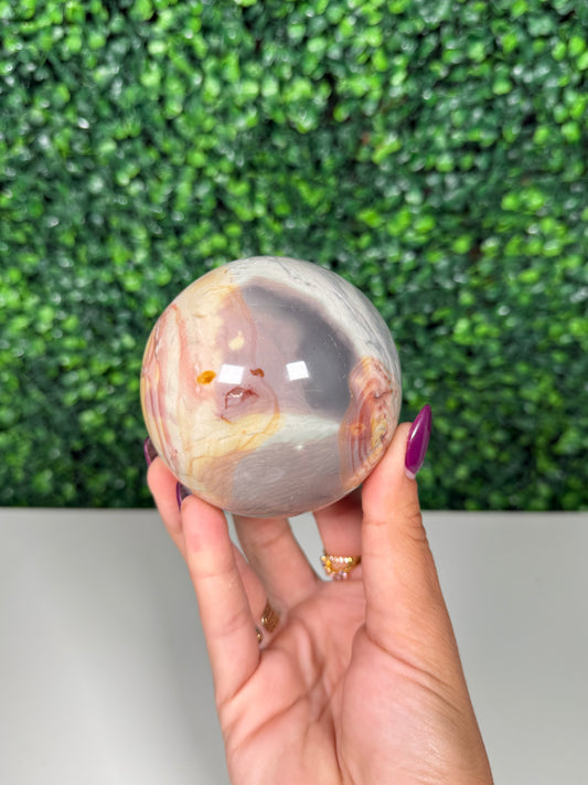 Polychrome Jasper Sphere (62b)