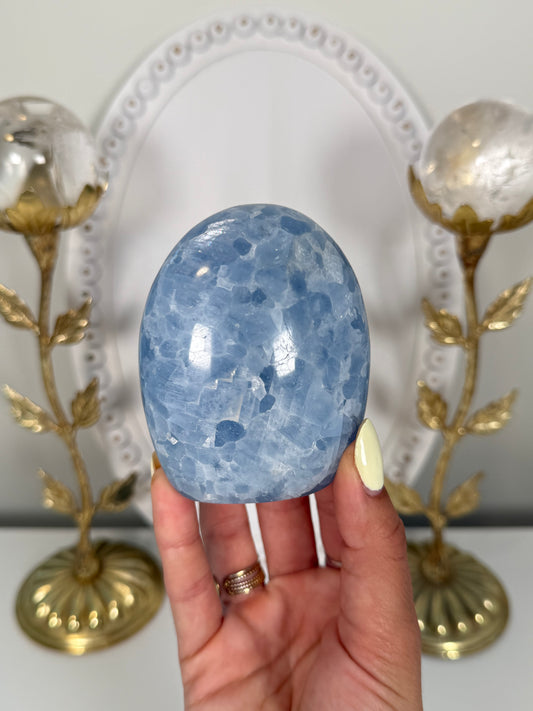 Blue Calcite Freeform (34v)