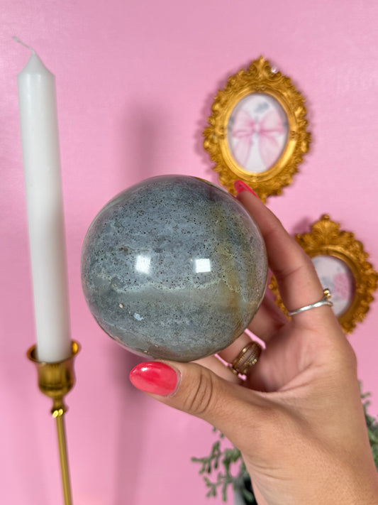 Sea Jasper Sphere (60)