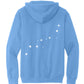Aquamoon Crystals Carolina Blue Hoodie