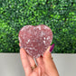 Rainbow Amethyst Heart (63Q)