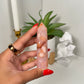 Carnelian x Flower Agate Tower (17t)