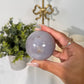 Lavender Rose Quartz Sphere (79u)