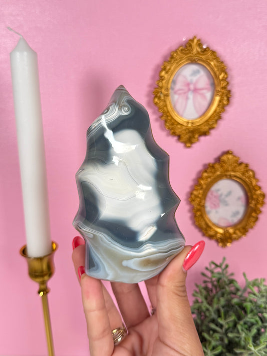 Orca Agate Flame (40w)