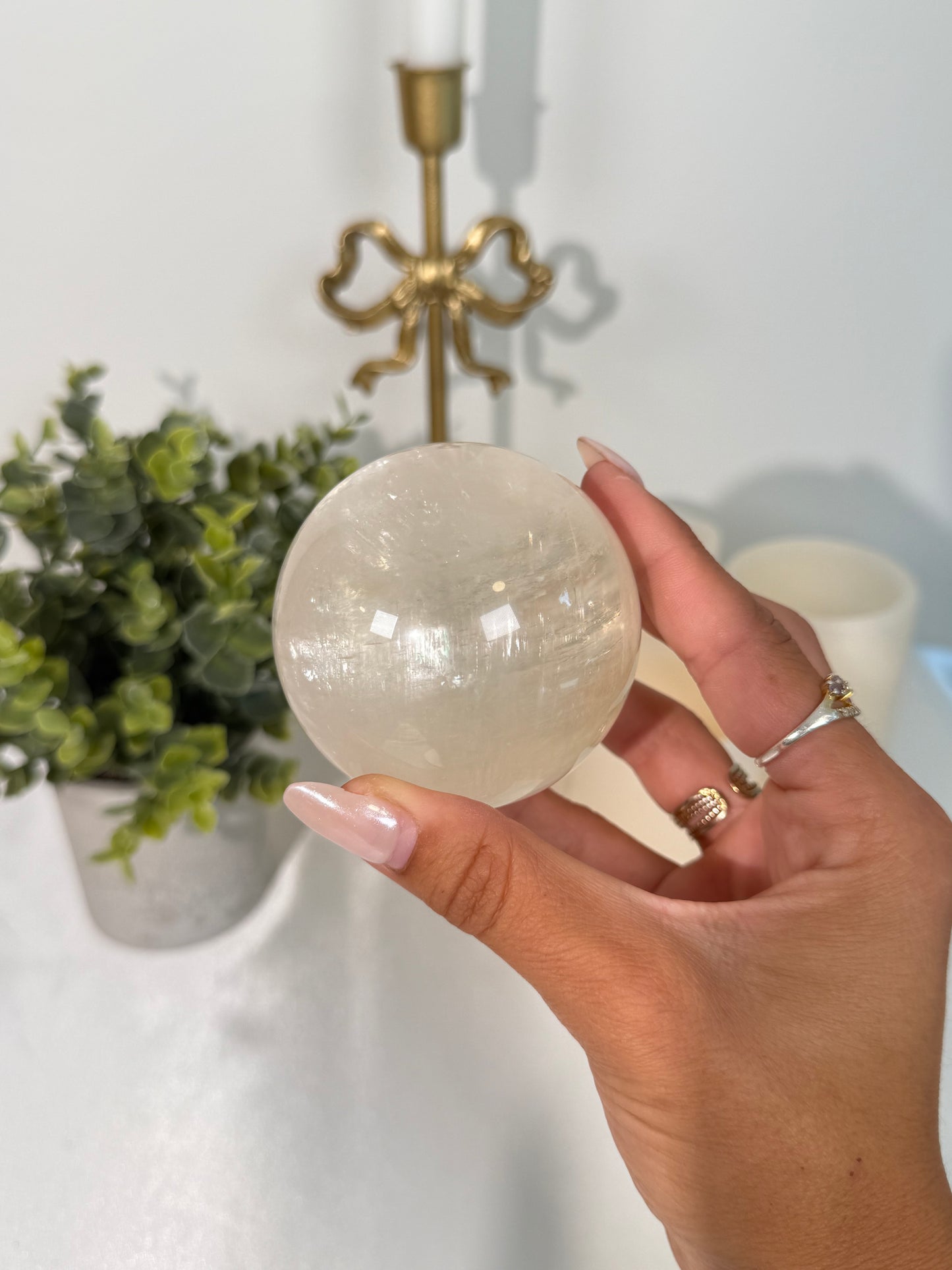 Optical Calcite Sphere (83b)