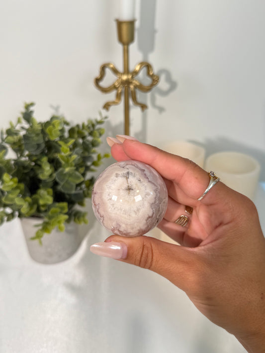 Flower Agate Sphere (36)