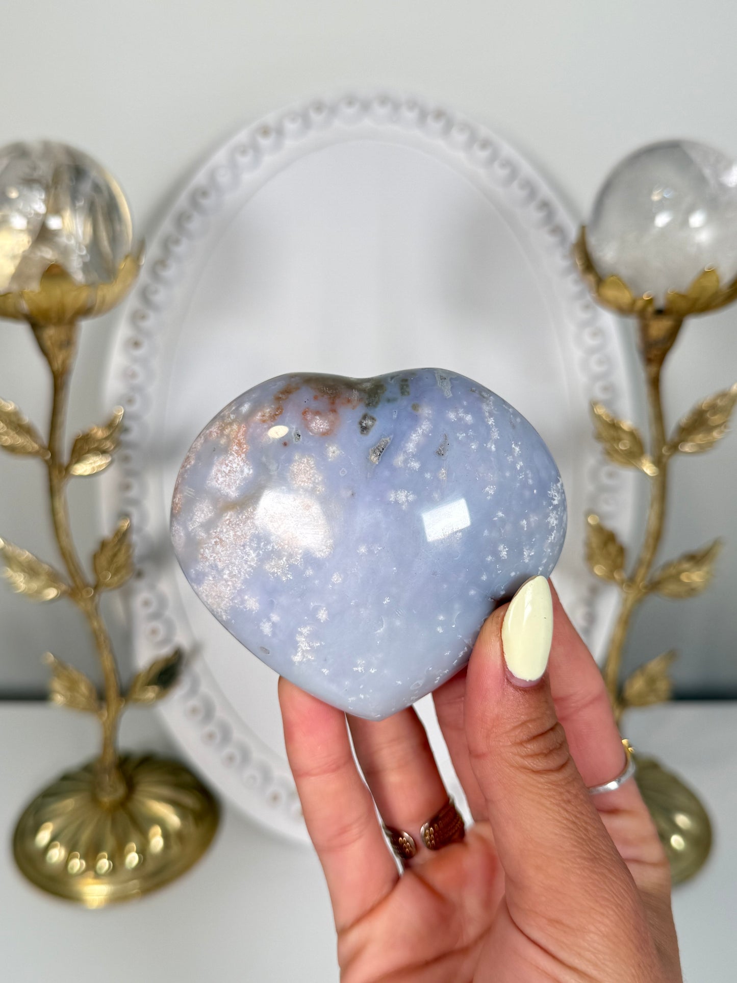 Sea Jasper Heart (28a)