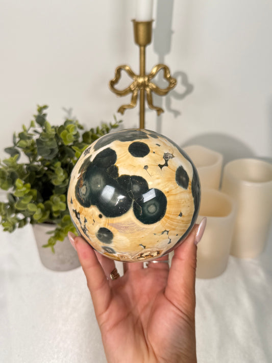 Sea Jasper Sphere (140)