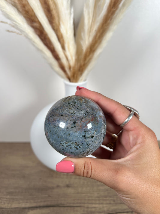 Sea Jasper Sphere (26b)