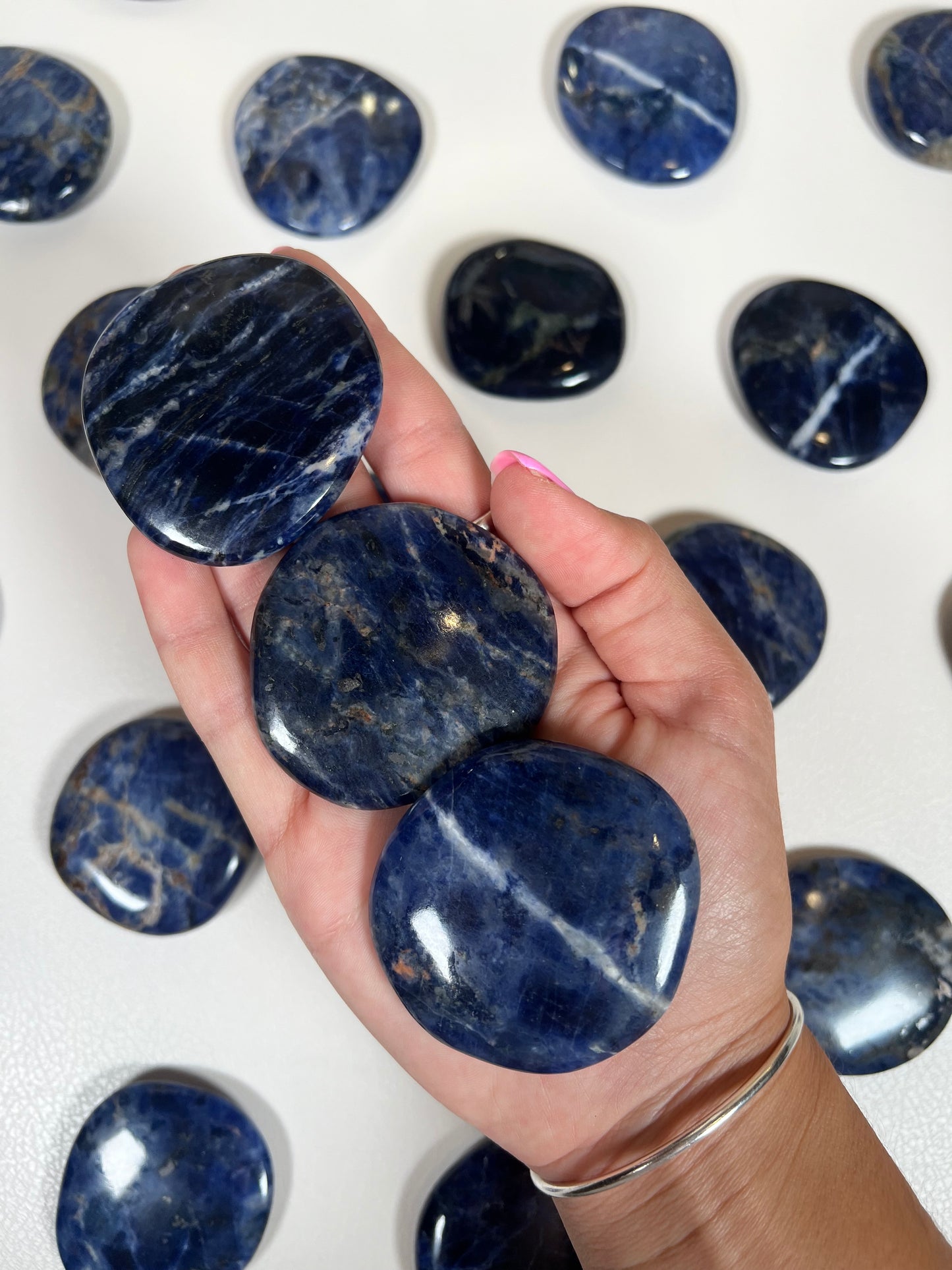 Sodalite Flat Stone