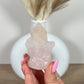 Rose Quartz Crystal Carving (20* wobbly)