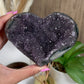 Rainbow Amethyst Heart (71Q)