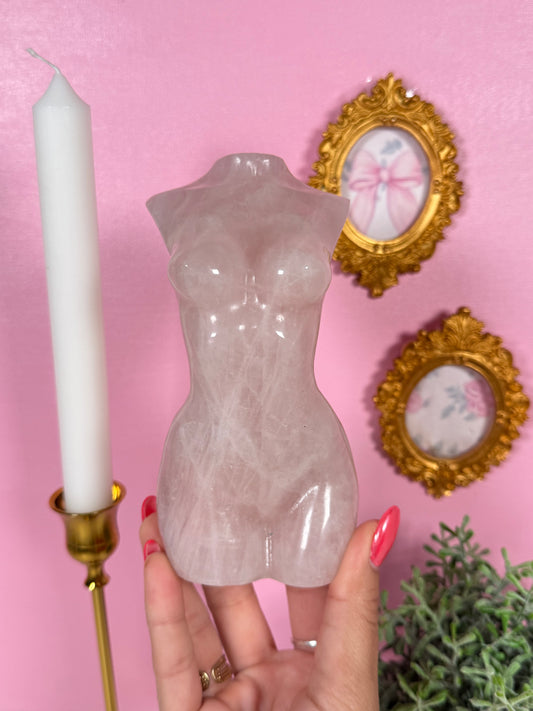 Rose Quartz Goddess Body (105e)