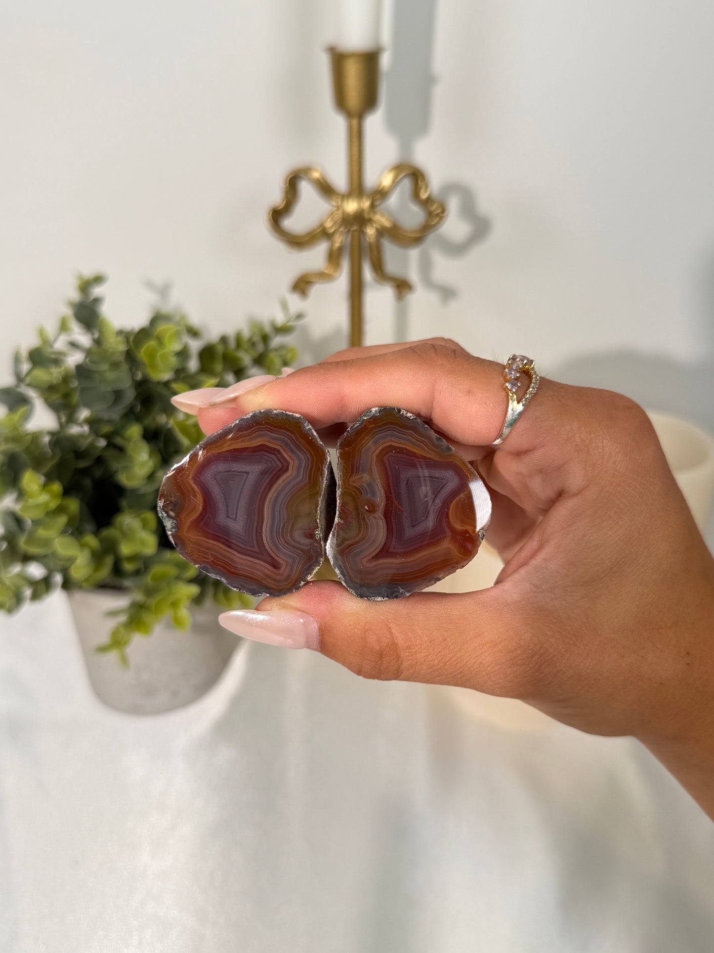 Condor Agate Pair (75a)