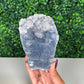 Blue Chalcedony with Apophyllite Cutbase (136)