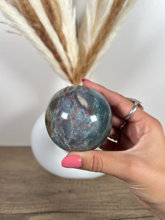 Sea Jasper Sphere (29)