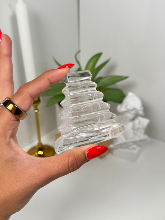 Clear Quartz Geometrical Carving (40)