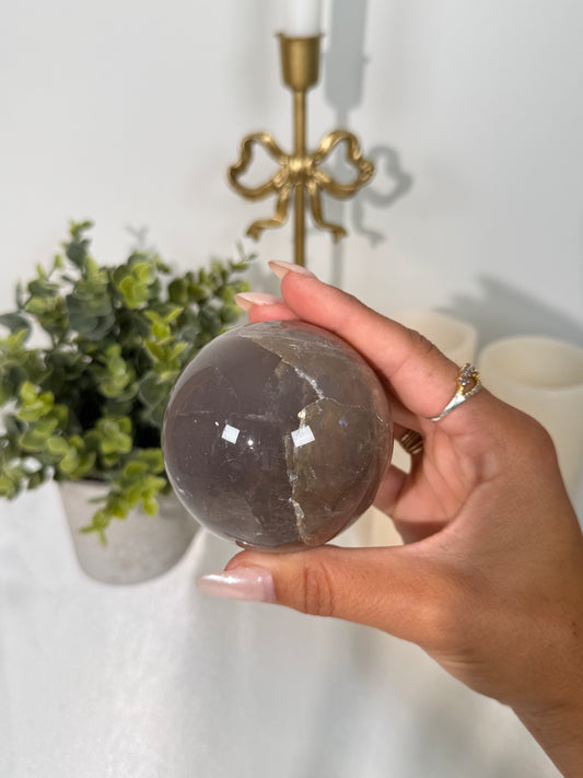 Lavender Rose Quartz Sphere (117d)