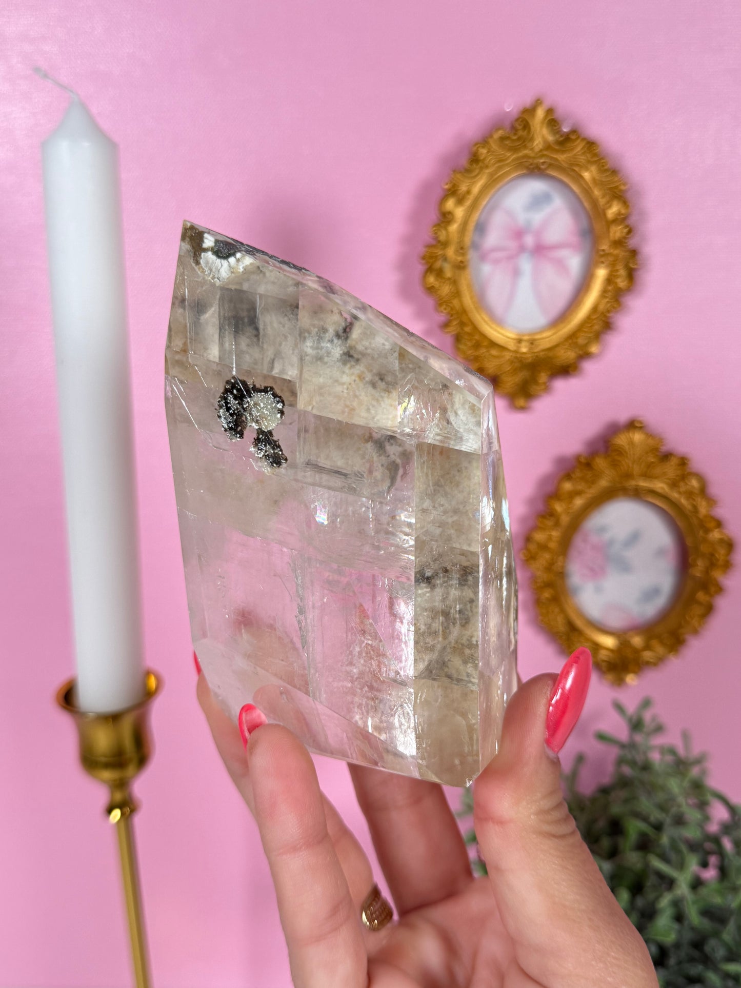 Optical Calcite Freeform (108b)