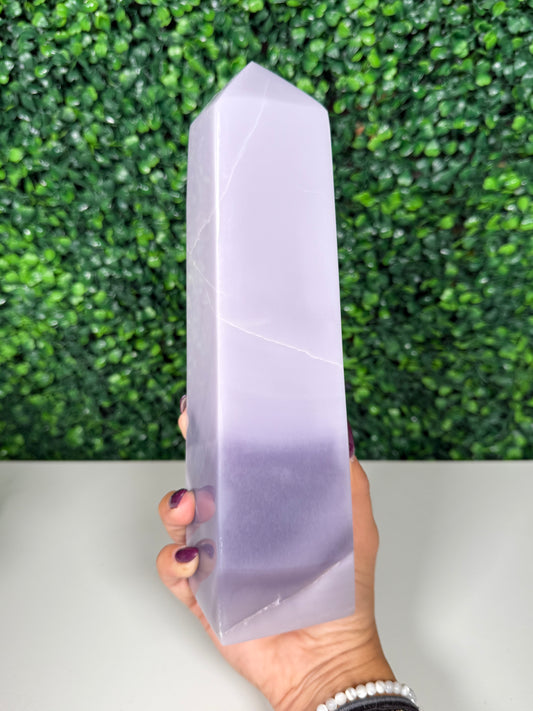 Lavender Fluorite Tower (240)