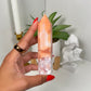 Carnelian x Flower Agate Tower (32* Chipped Tip)