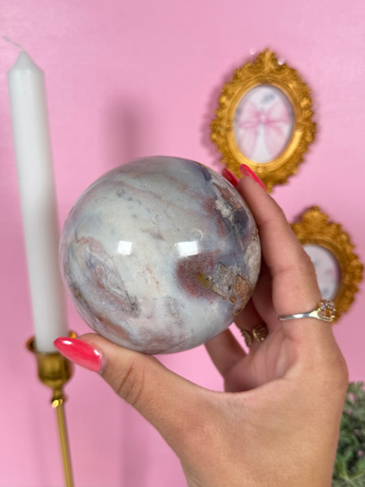 Sea Jasper Sphere (75h)