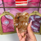 Sunset Benz Calcite with Pyrite (110e)