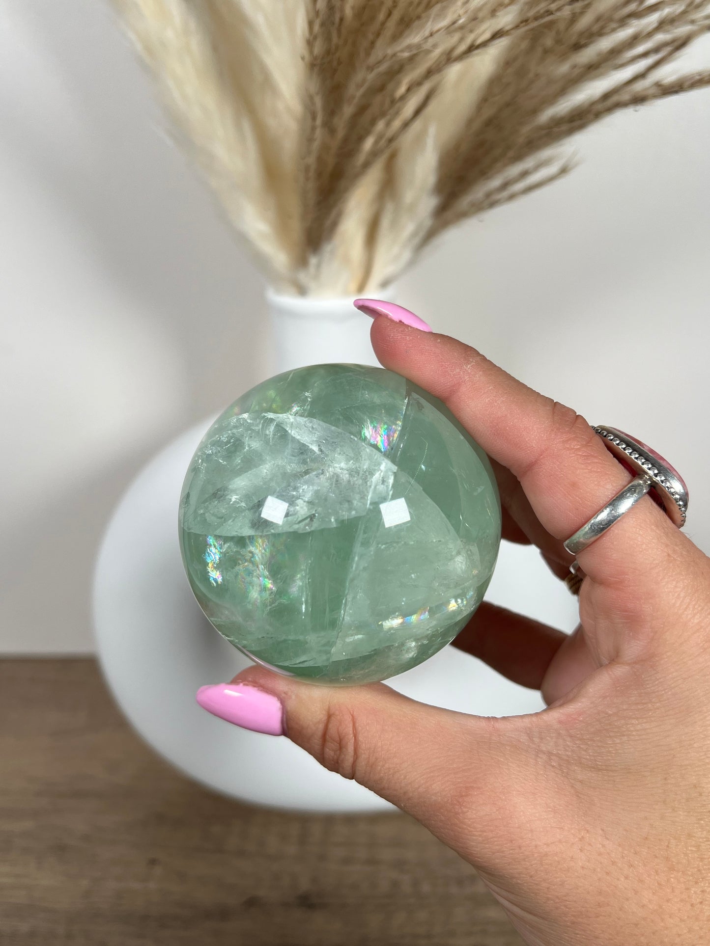 Green Fluorite Sphere (41)