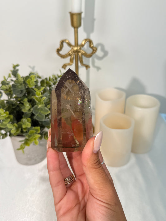 Smokey Quartz Tower (58c)