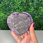 Rainbow Amethyst Heart (100s)