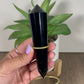 Imperfect Black Obsidian Vogel on a Stand (41r)