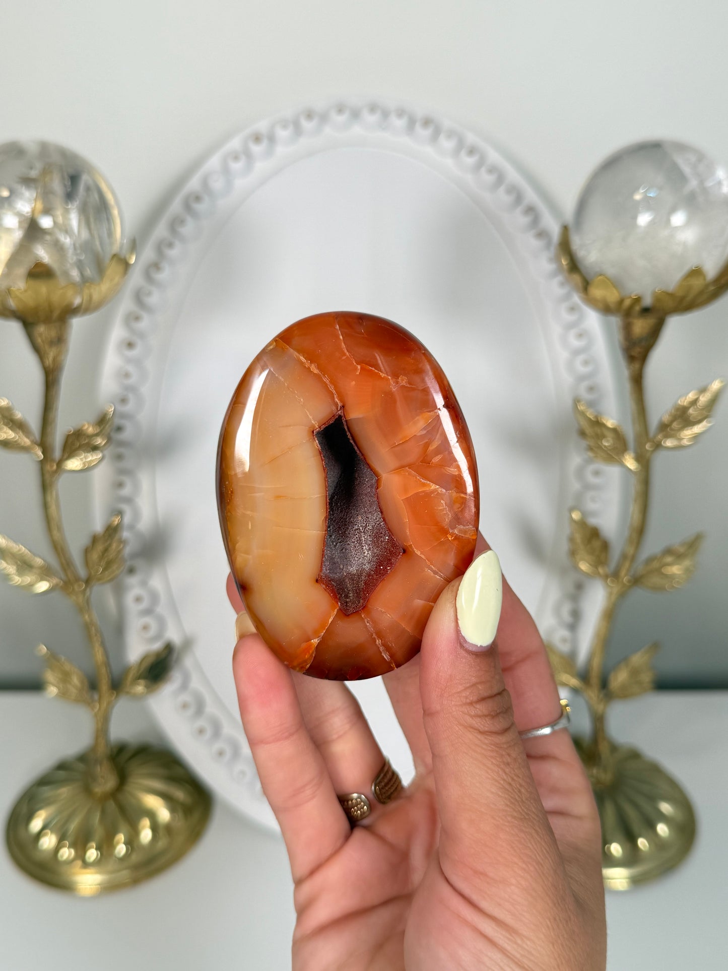 Carnelian Geode (34b)